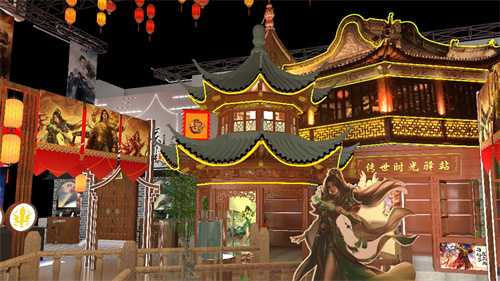 “游园趣梦”不止城市地标！ChinaJoy盛趣游戏长这样