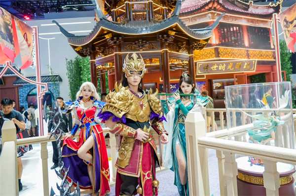 2023ChinaJoy开展 盛趣游戏极简国潮感染全场