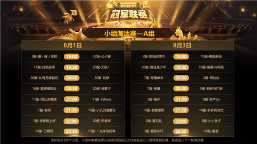 群雄荟集，为冠军而来!《新石器时代》冠军联赛赛事今日开启!