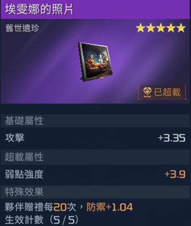 星球重启埃雯娜的照片获取方法