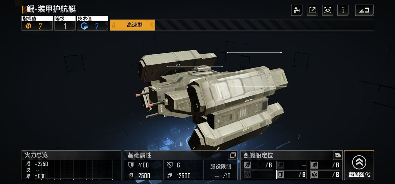 无尽的拉格朗日轻型攻击巡洋舰的属性怎么样