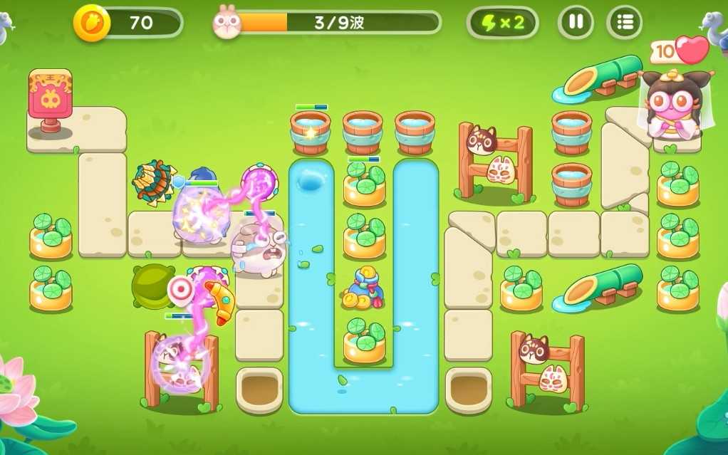 保卫萝卜36关怎么过