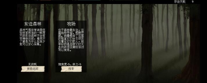 末世求存雨季窗口期东边森林资源获取一览