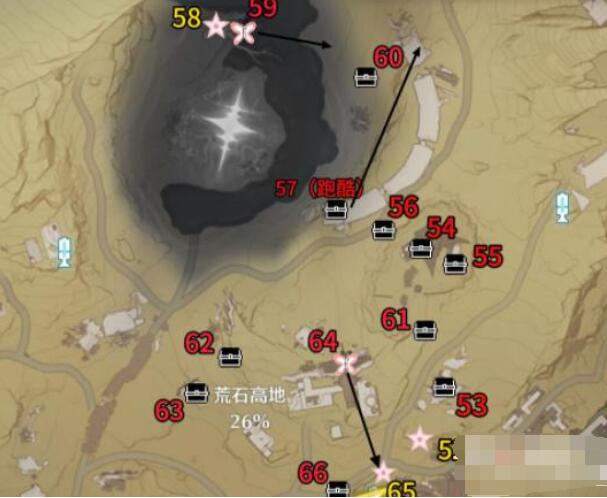 鸣潮荒石高地刷新道具一览
