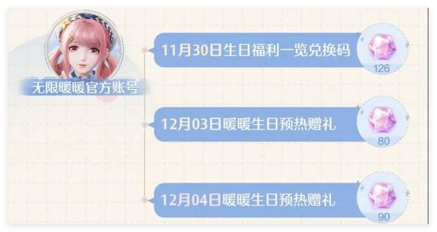 无限暖暖公测126抽怎么得到