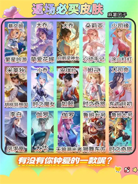 王者荣耀返场皮肤可以赠送吗