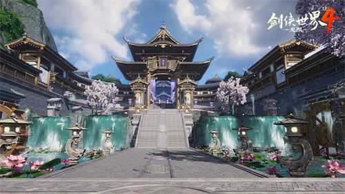 堪比5A景区!西山居《剑侠世界4:无限》唯美国风江湖盛宴
