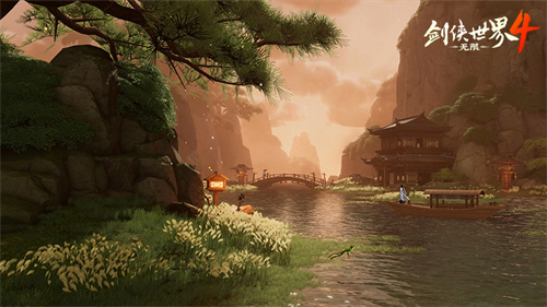 堪比5A景区!西山居《剑侠世界4:无限》唯美国风江湖盛宴