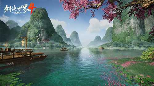 堪比5A景区!西山居《剑侠世界4:无限》唯美国风江湖盛宴